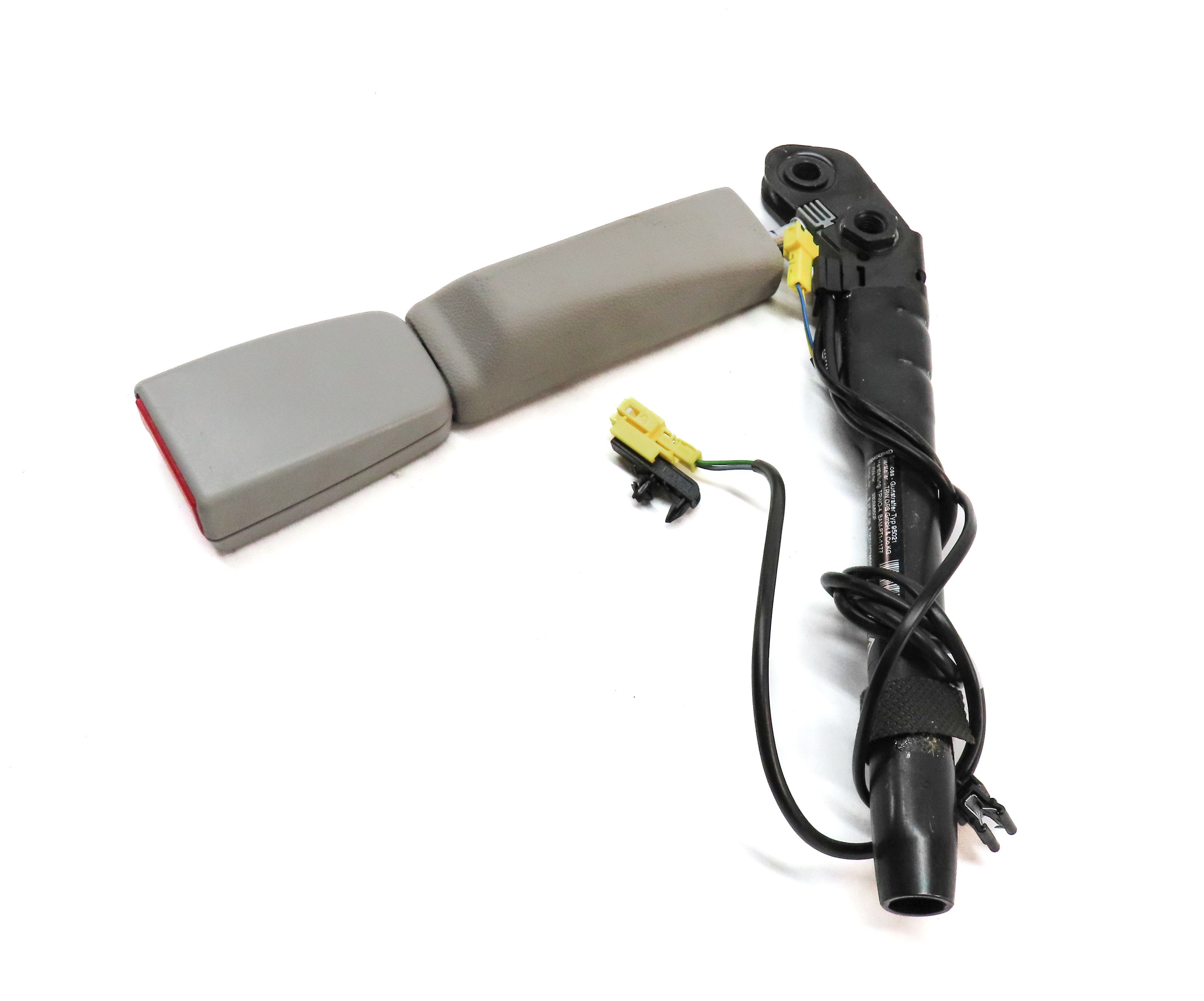 2008-2014 MERCEDES CL S CLASS (C216 W221) RIGHT FRONT SEATBELT RECEIVER (Gray) — exact item pictured